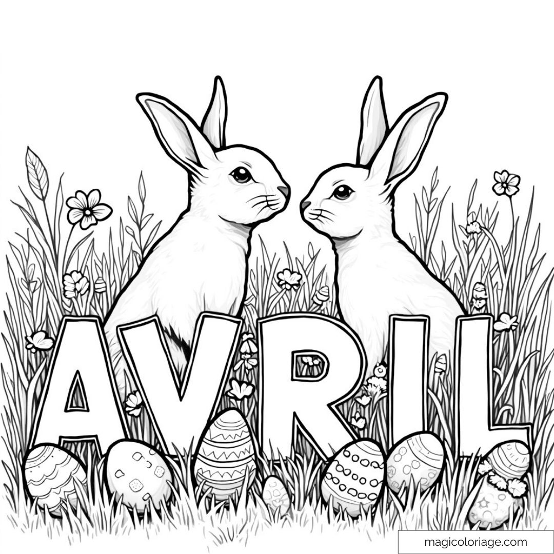 Dessin de lapins