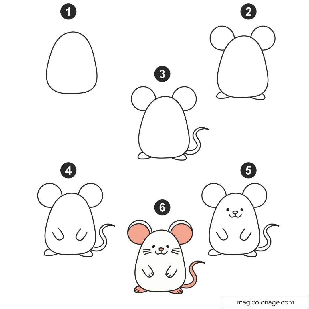 Tutoriel dessin souris