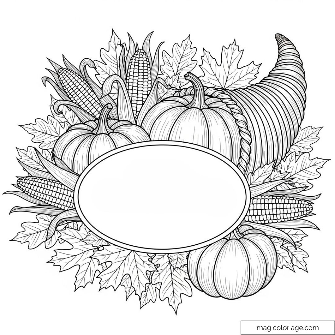 Carte à personnaliser avec courges