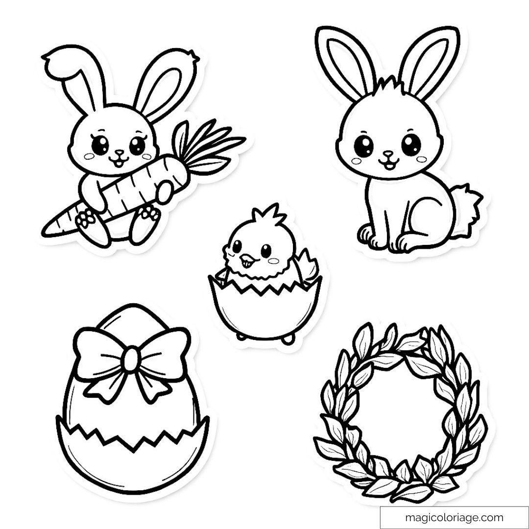 Dessin de lapins