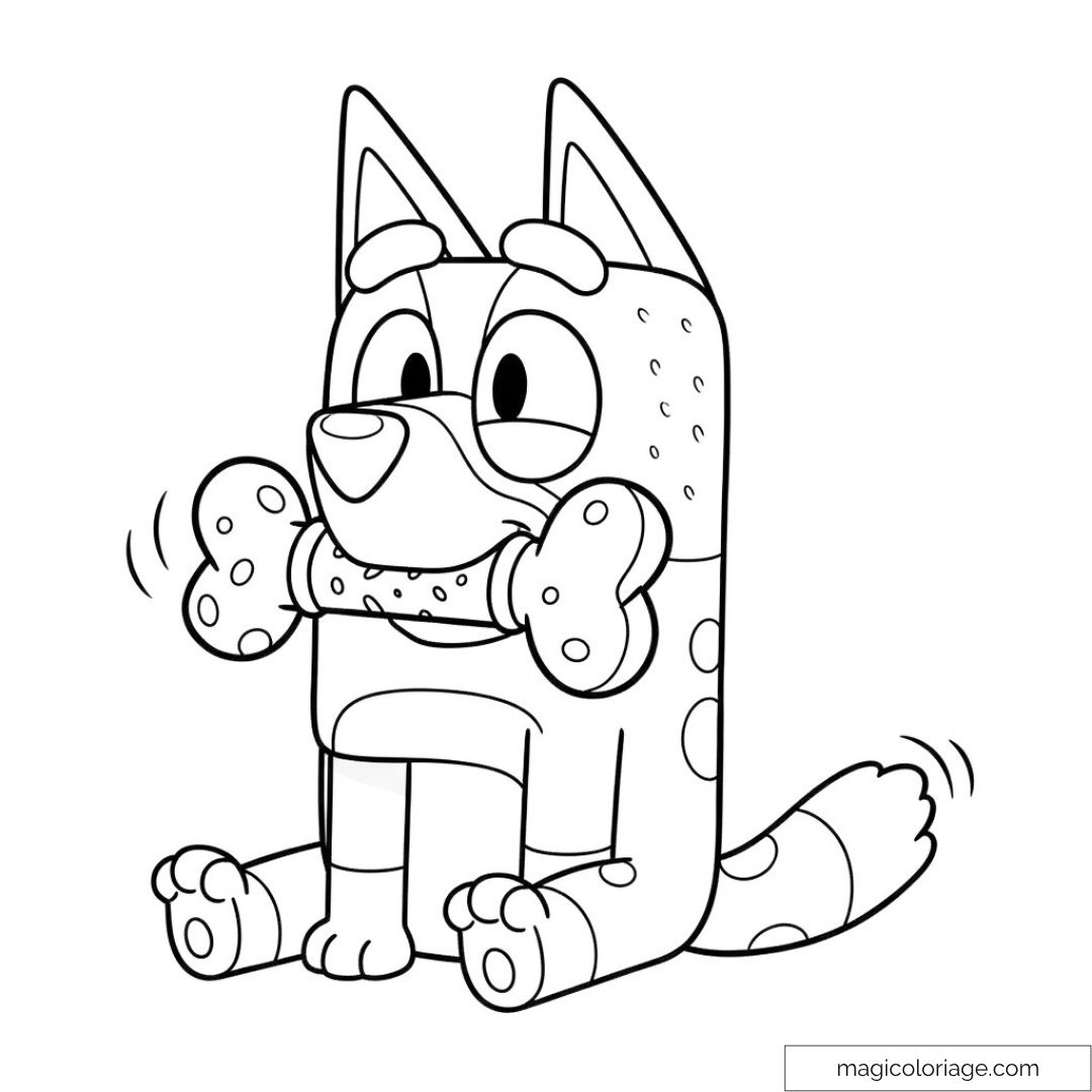 Bluey cartoon