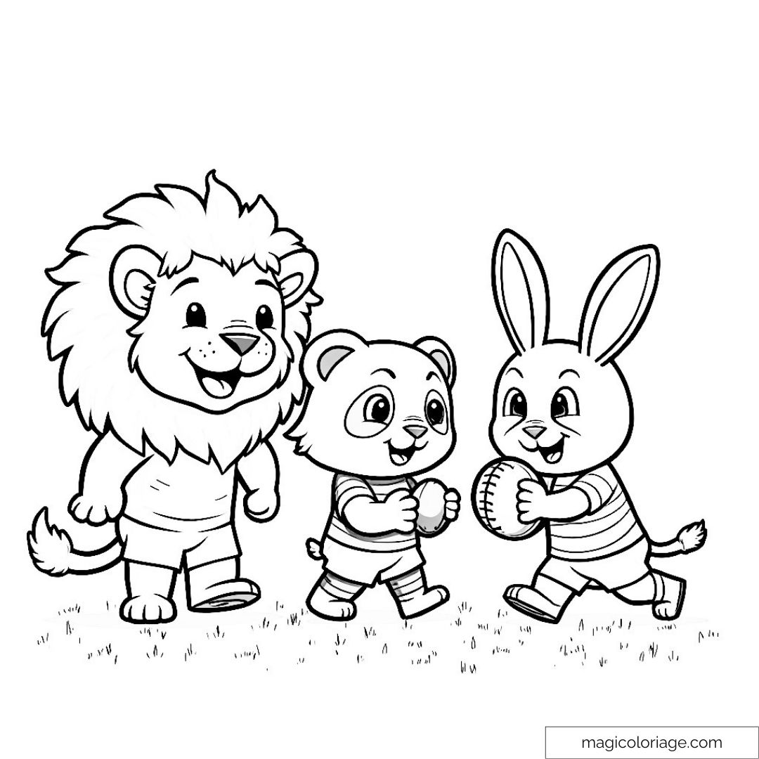 Dessin de lion