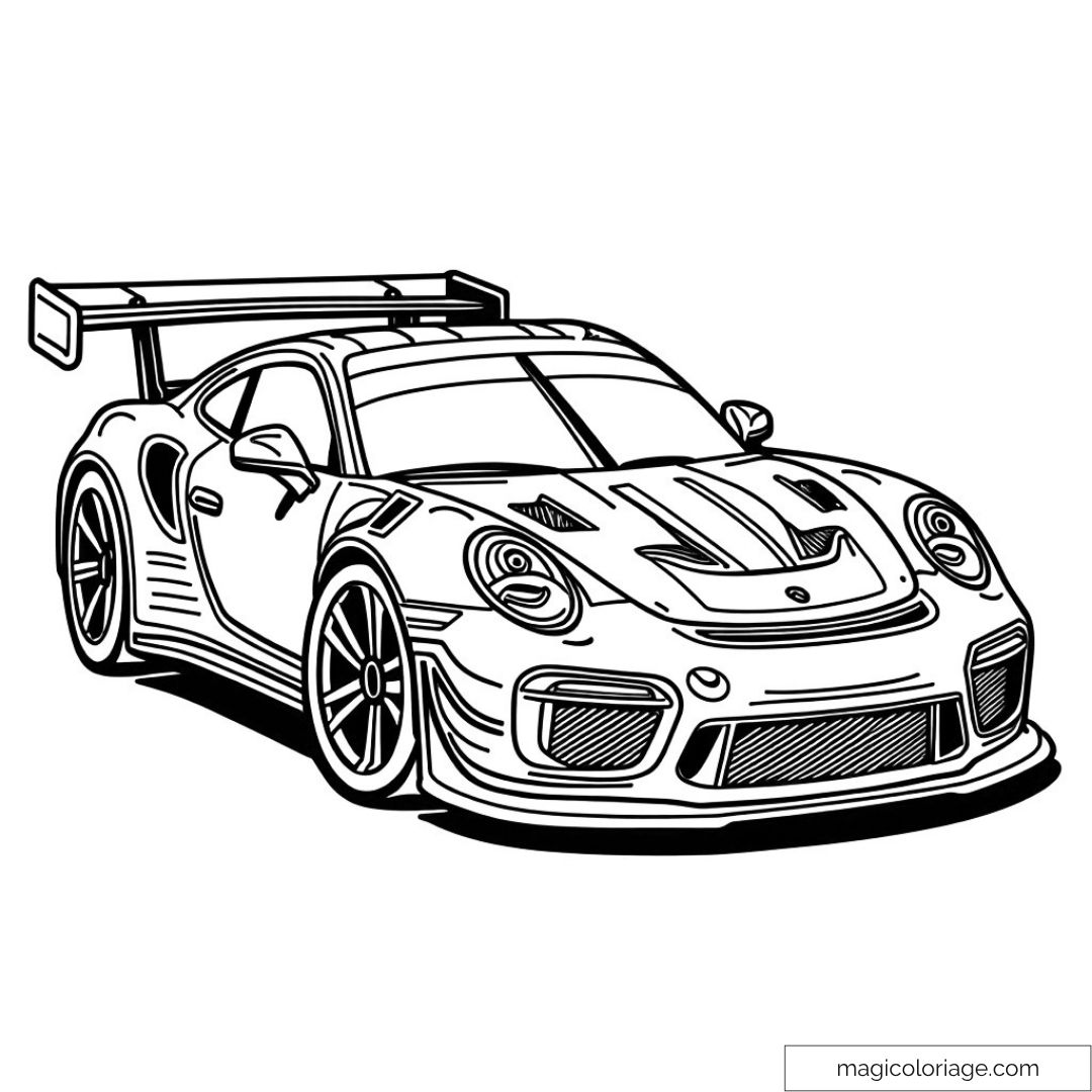 Image d'une voiture de course